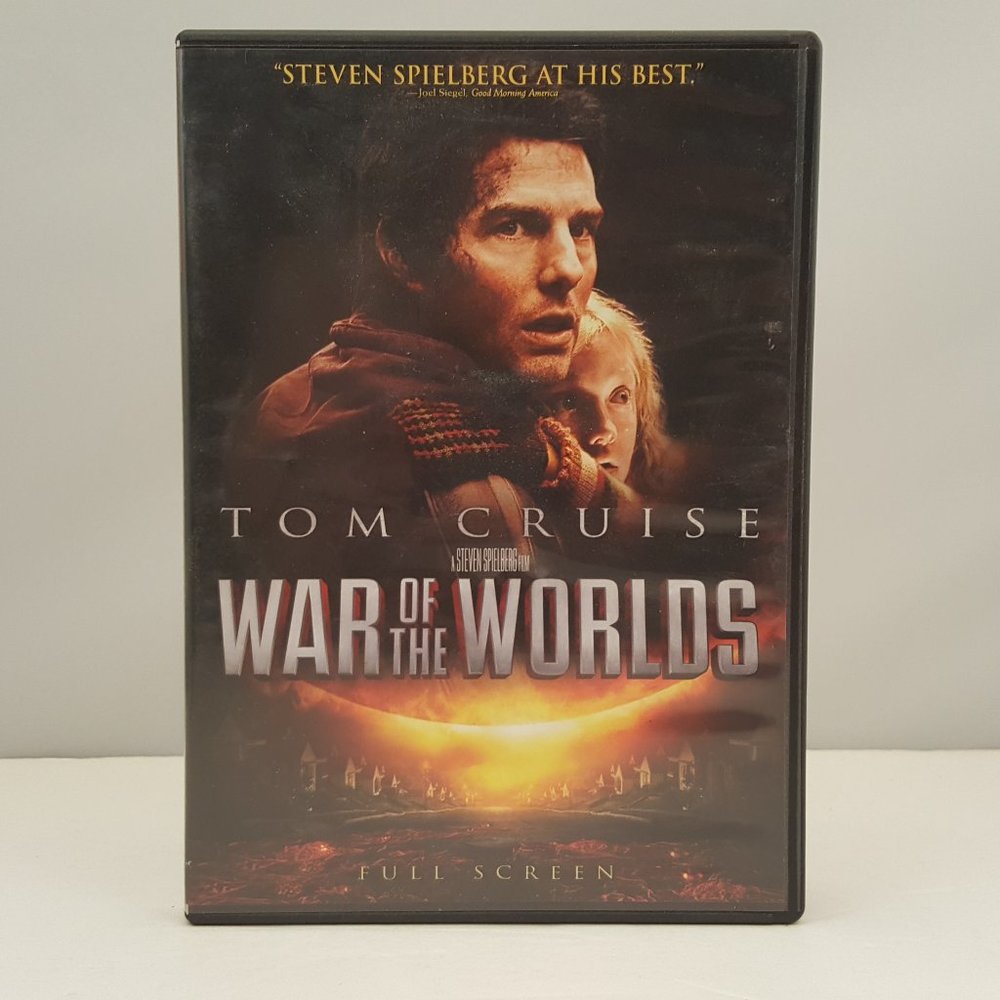 WAR OF THE WORLDS DVD Full Screen 2005 USED